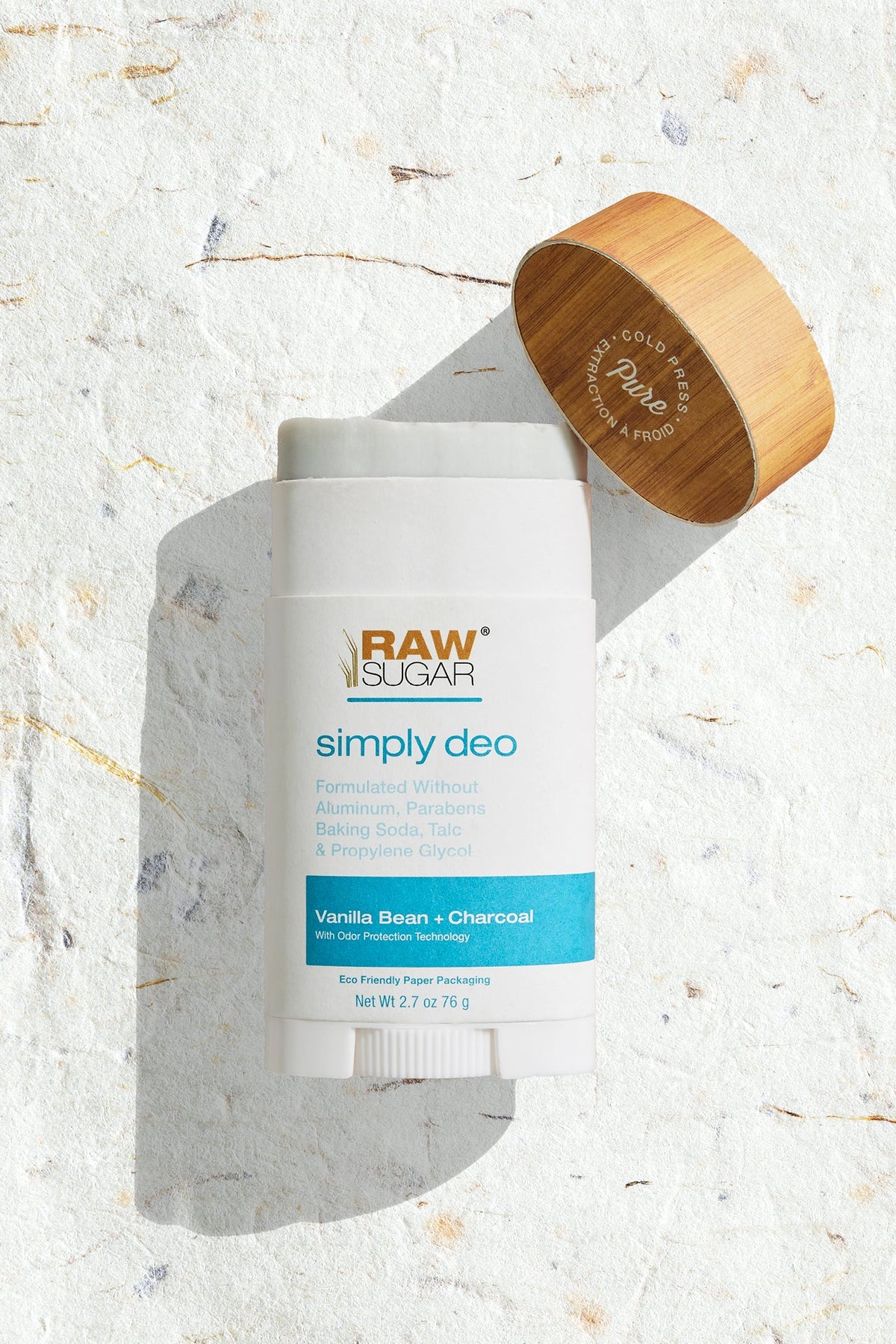 Deodorant | Vanilla Bean + Charcoal | 2.7 Oz